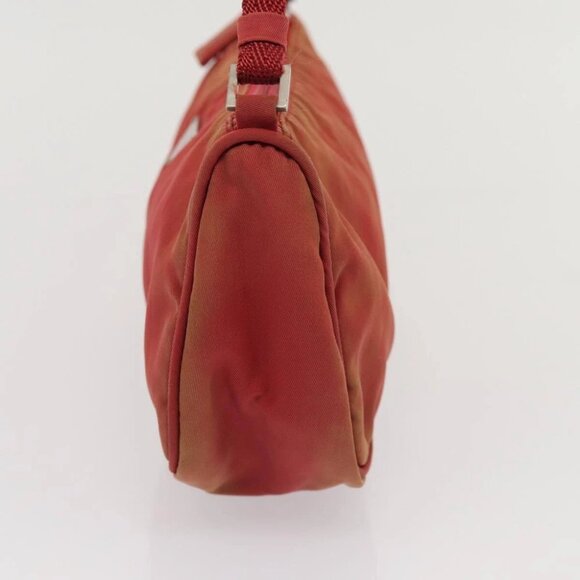PRADA Accessory Pouch Nylon Red Auth 83667 - Picture 4 of 15